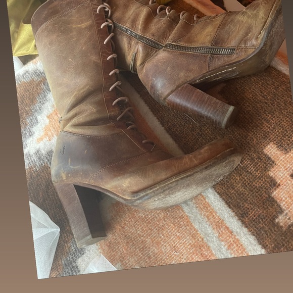 SOLD. Vintage Frye Villager lace up - Picture 7 of 8